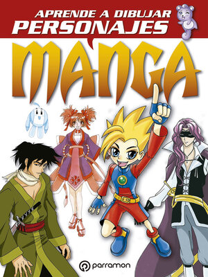 cover image of Aprende a dibujar personajes Manga
